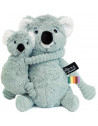 Peluche Ptipotos Koala Maman + Bébé "Menthe" (29 cm)
