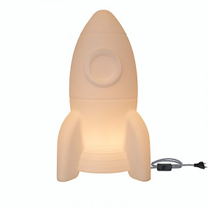 Lampe & Veilleuse LED "Fusée Apollo" Géante (80 cm) Flow