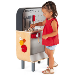 Jouet enfant Etabli en bois Reverso Brico'kids (3-8 ans) Janod