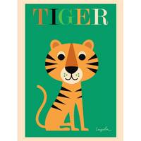 Affiche tigre - omm design -