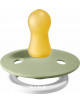 Tétine ronde en caoutchouc naturel (18 mois et +) Phosphorescent "Vert Sauge"