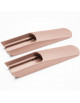 Patins extensibles pour chaise Tripp Trapp "Rose Serein" (x2)