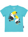 T-shirt enfant manches courtes en coton bio "Mibo Toucan" Coq en Pâte