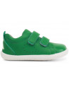 Baskets en cuir Step Up Grass Court "Emeraude"