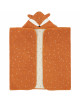 Cape de bain enfant en éponge de coton bio "Mr Renard" (2-6 ans)