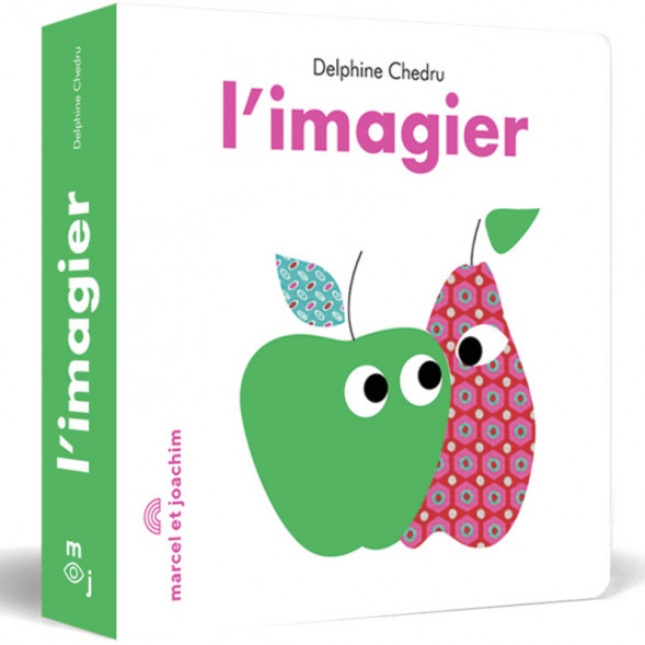 Livre bébé d'éveil imagier en carton "L'imagier" (6 mois et +) de Delphine Chedru