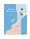 Livre en carton "Tendre Bestiaire" (12 mois et +) de Alice Ricard & Colombine de Forville Marcel et Joachim