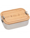Boîte à gouter enfant en inox et bambou "Garden Explorer" Lässig
