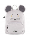 Sac à dos enfant (31 cm) en coton hydrofuge "Mrs Souris"