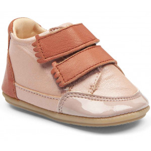Chaussures bébé pré-marche en cuir Irun B "Rose Baba" Easy Peasy