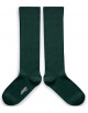 Chaussettes hautes enfant en coton "Vert Forêt"
