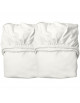 Draps housse pour lit Linea "Blanc" (x2)
