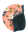 Bonnet bébé velours et coton bio Loe "Winter" OUTLET