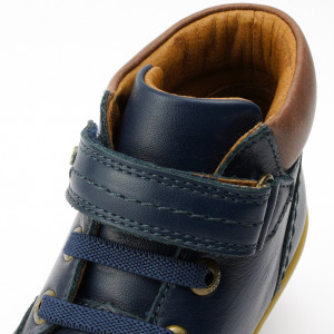 Chaussures en cuir Step Up "Timber" Bleu Navy