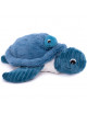 Peluche Ptipotos Tortue Maman + Bébé "Bleu" (29 cm)