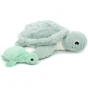 Peluche Ptipotos "La Tortue Menthe" (29,5 cm) Déglingos