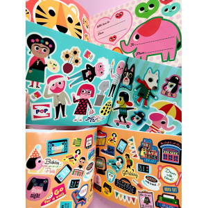 Livre de Stickers enfant "For Even More Occasions" Omm Design