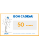 Bon cadeau Boutique de 50 Euros