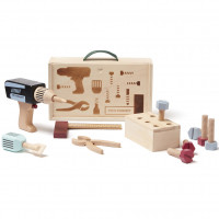 Malette à outils pour enfant en bois "Hub" (3 ans et +)