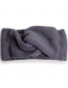 Headband en laine Mérinos "Fleur de Lavande" (adulte)