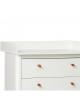 Plan à langer pour commode Classic "Blanc"