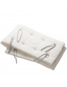 Tour de lit pour le lit Linea "& Luna en coton bio "Blanc"