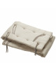 Tour de lit pour le lit Linea "& Luna en coton bio "Cappucino"