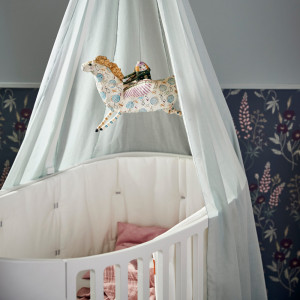 Tour de lit pour le lit bébé évolutif Classic "Blanc" Leander - Dröm Design