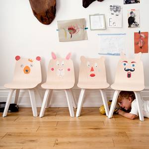 Chaise enfant Play Ours (lot de 2) - Bouleau - Oeuf NYC