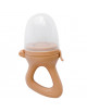 Tétine Grignoteuse en silicone "Caramel" (3-24 mois)