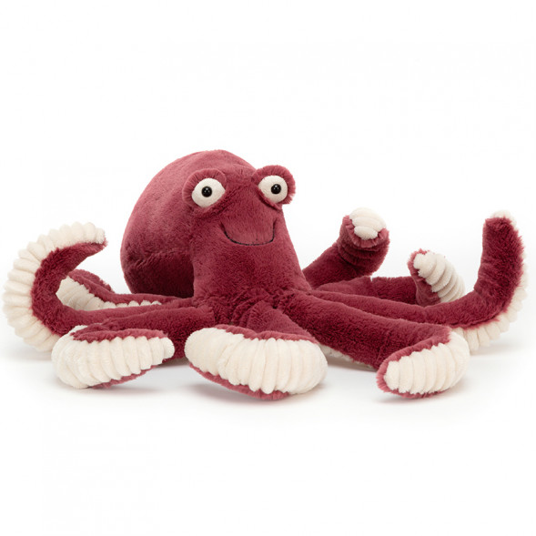 Peluche Pieuvre Obbie Octopus (27 cm)