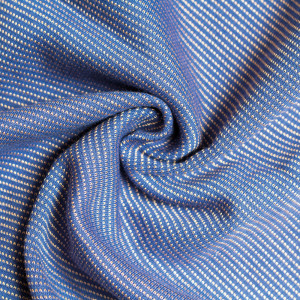 Echarpe de portage Tricot-Slen Design  en coton bio "Blue Stipple" Babylonia