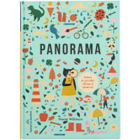 Livre "Panorama : Petites et grandes choses à observer" (3 ans et +) de Naomi Wilkinson