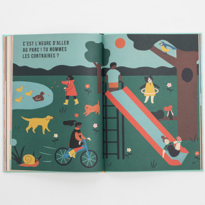 Livre "Panorama : Petites et grandes choses à observer" (3 ans et +) de Naomi Wilkinson Marcel & Joachim