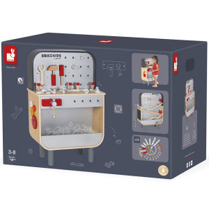Jouet enfant Etabli en bois Reverso Brico'kids (3-8 ans) Janod