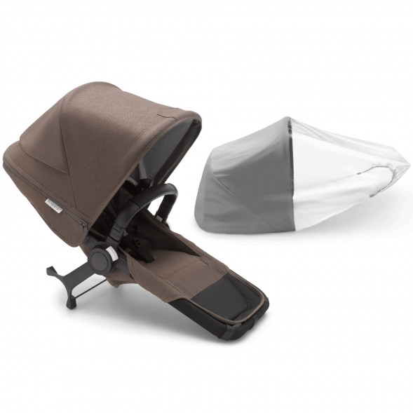 Set d'extension Duo complet Bugaboo Donkey5 Mineral "Taupe"