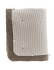 Tapis de jeu et parc en coton bio et polyester recyclé Cheerful Playing "Warm Brown" (75x95 cm) - Outlet