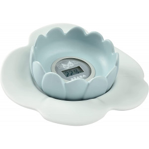 Thermomètre de bain "Lotus Green Blue"