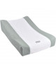 Housse de matelas à langer Sofalange en coton bio "Vert d'eau"