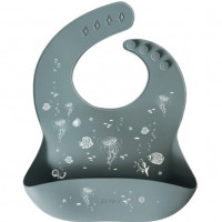 Bavoir à poche en silicone "Ocean" (6-36 mois) Zakuw