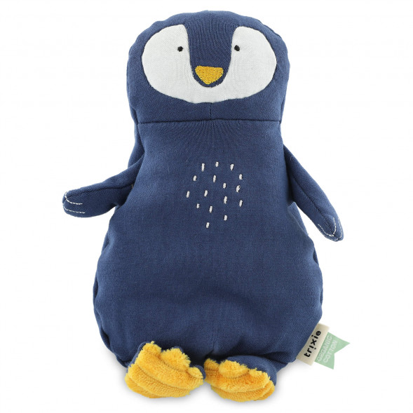 Peluche en coton bio "Mr Pingouin" (26 cm)
