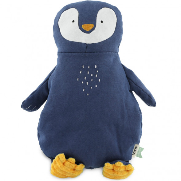 Peluche en coton bio "Mr Pingouin" (38 cm)