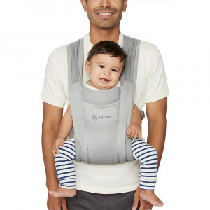 Porte-bébé Embrace Mesh Soft Air "Gris Clair" Ergobaby
