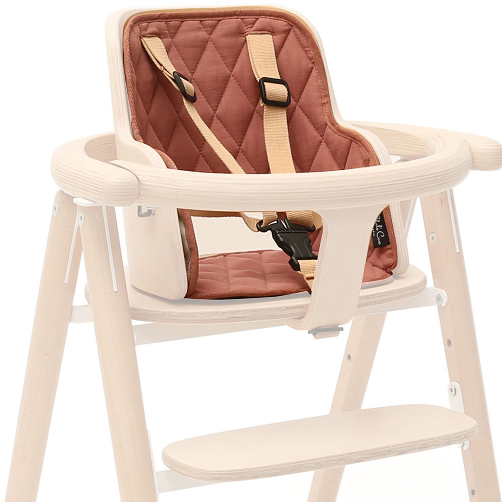 Coussin pour chaise haute bébé TOBO Bois de Rose Charlie Crane -Dröm