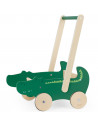 Chariot de Marche en bois "Mr Crocodile" (18 mois et)