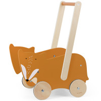 Chariot de Marche en bois bébé "Mr Renard" (1 an et +) Trixie