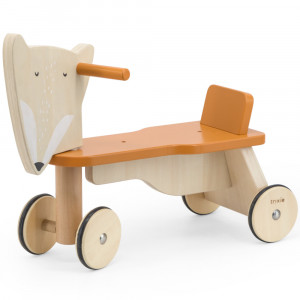 Tricycle bébé en bois "Mr Renard" (1 an et +) Trixie