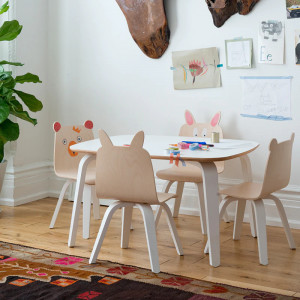 Chaise enfant Play Ours (lot de 2) - Bouleau - Oeuf NYC