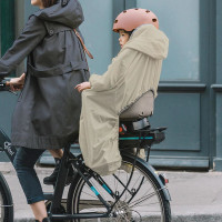 Imperméable pour siège vélo "Beige" (9 mois-4 ans)