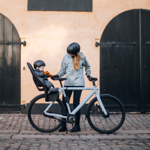 Siège-vélo enfant arrière sur cadre Yepp 2 Maxi "Fennel Tan" (9 mois-6 ans) Thule